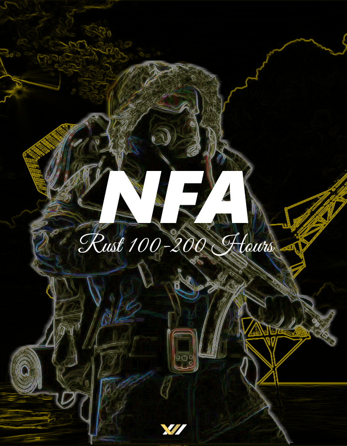 NFA Rust 100-200 Hours NFA Rust 100-200 Hours Account